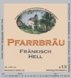 Pfarrbräu Fränkisch Hell